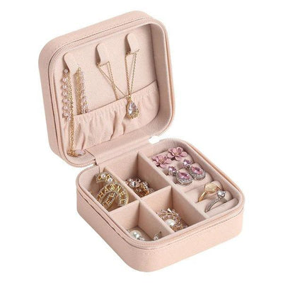 Portable jewellery organizer box